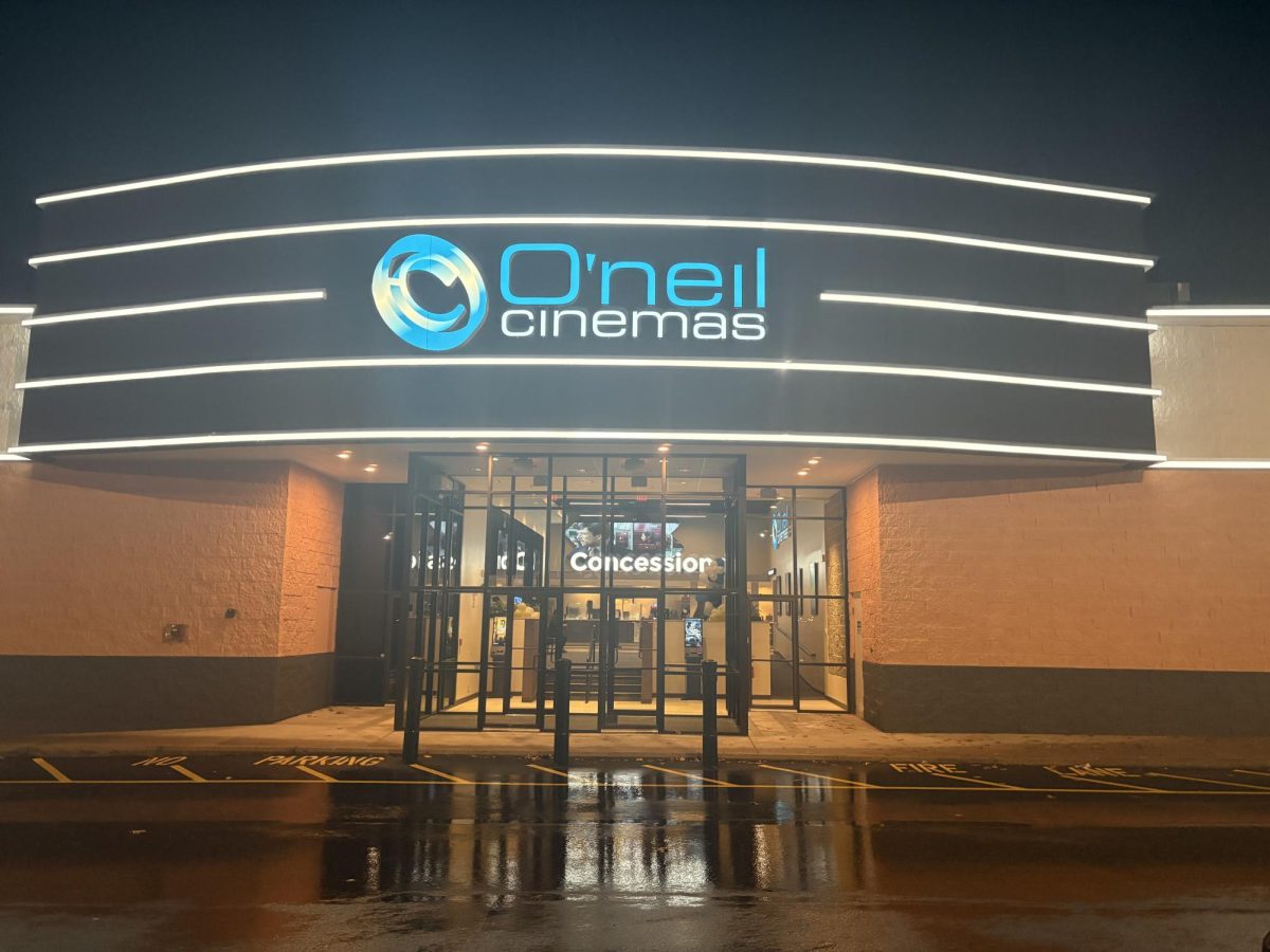 O'neil Cinemas theater shows movies, such as "Wicked" and "Zootopia 2," on November 24, 2025.
Photo by Mia Robinson