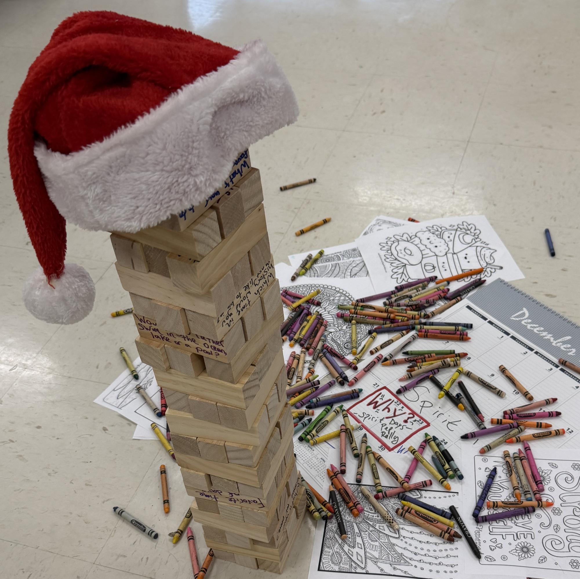 Students play games to waste time in class. With this upcoming two-day 'week,' little to no curriculum will be taught since teachers know students won't remember what they learned by the new year.