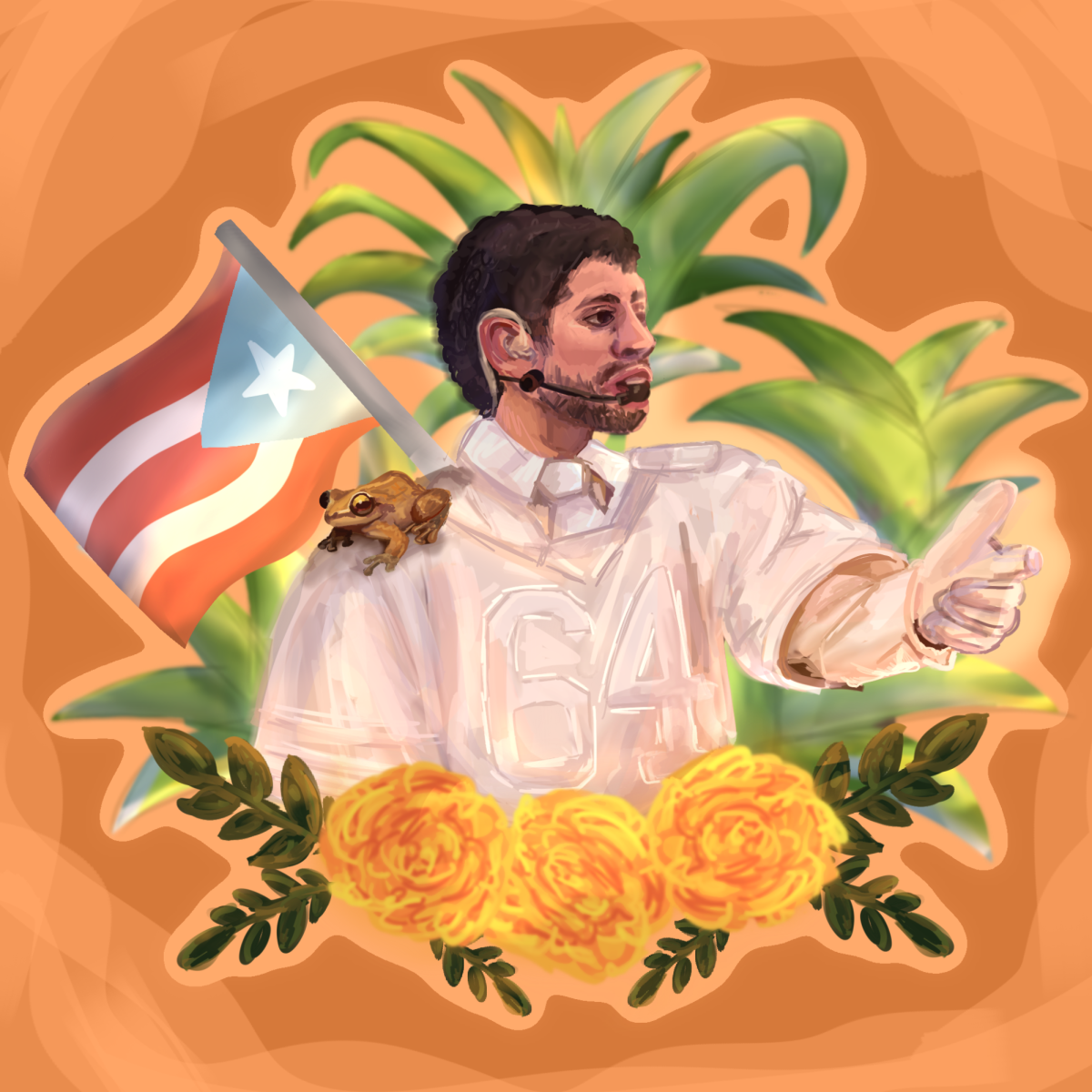 Bad Bunny performs during the Super Bowl halftime show, delivering a Spanish-language set that celebrates Puerto Rican identity and Latin culture. The performance features symbolism referencing Puerto Rico’s history, Hurricane Maria and independence, and concludes with a message of unity, declaring, “The only thing more powerful than hate is love.”