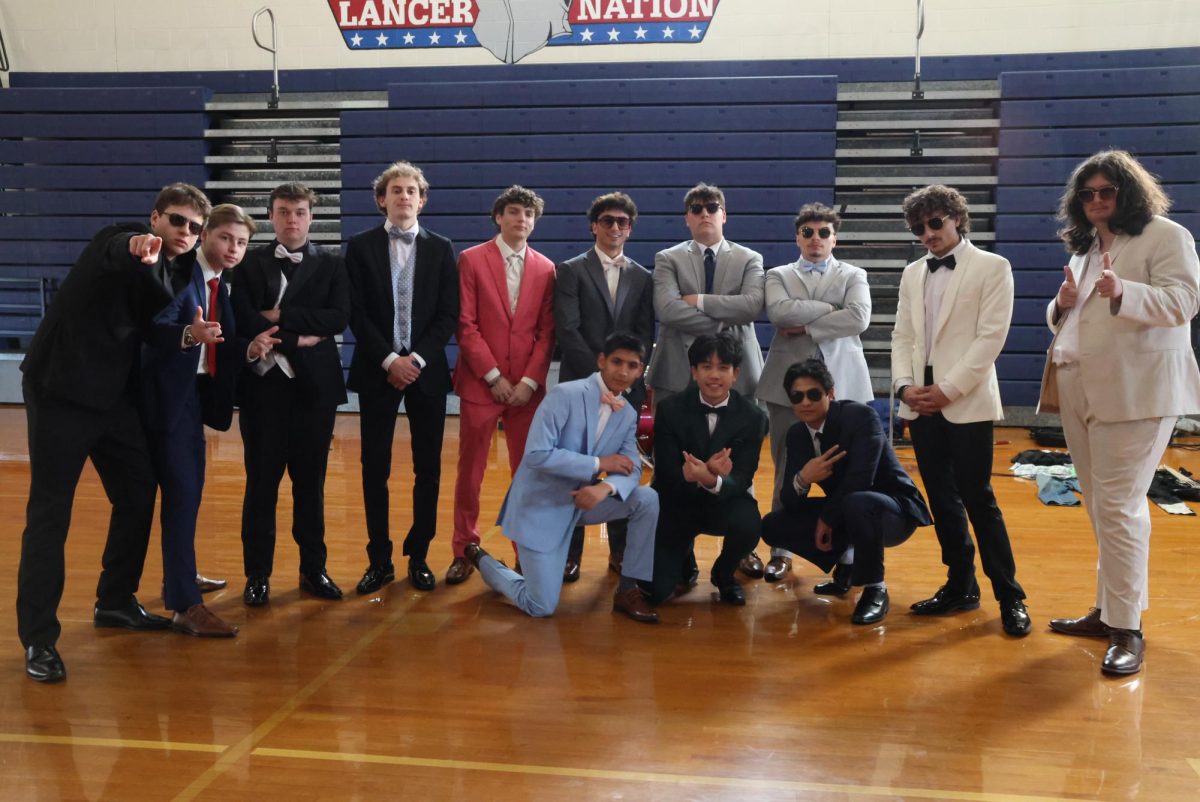 Mr.LHS candidates prepare for there performance that they have been waiting for since the begging of their high school career.  