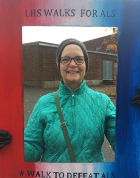 Former Community Service Club advisor, retiree Barbara Marzik,, supports her old club at their first big event