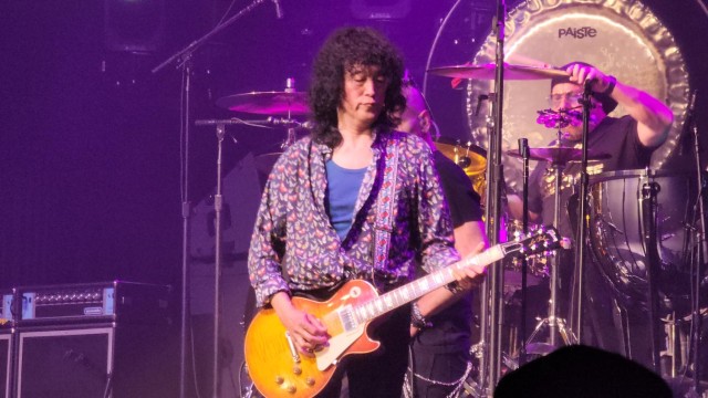 Jimmy Sakurai perfects the tone, look, and charisma of Jimmy Page.